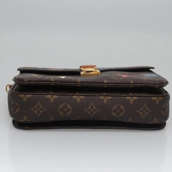 LOUIS VUITTON Monogram Lovelock Pochette Metis Hand Bag 2way - Picture 5 of 15